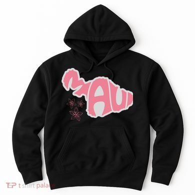 Maui Hawaii Floral Hoodie