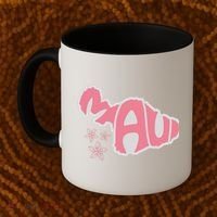 Maui Hawaii Floral Coffee Mug thumb 2