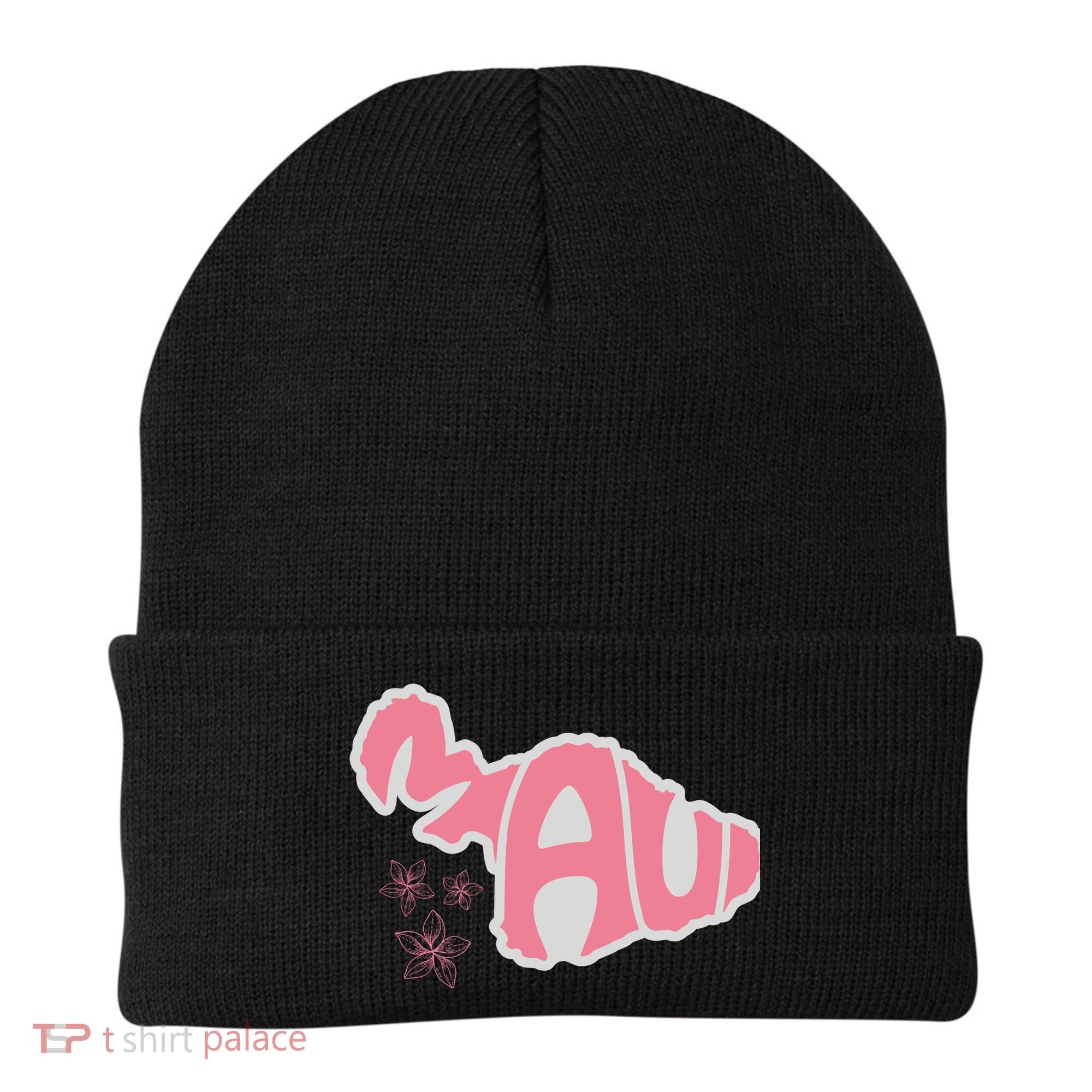 Maui Hawaii Floral Beanie