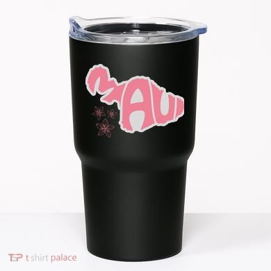 Maui Hawaii Floral Tumbler