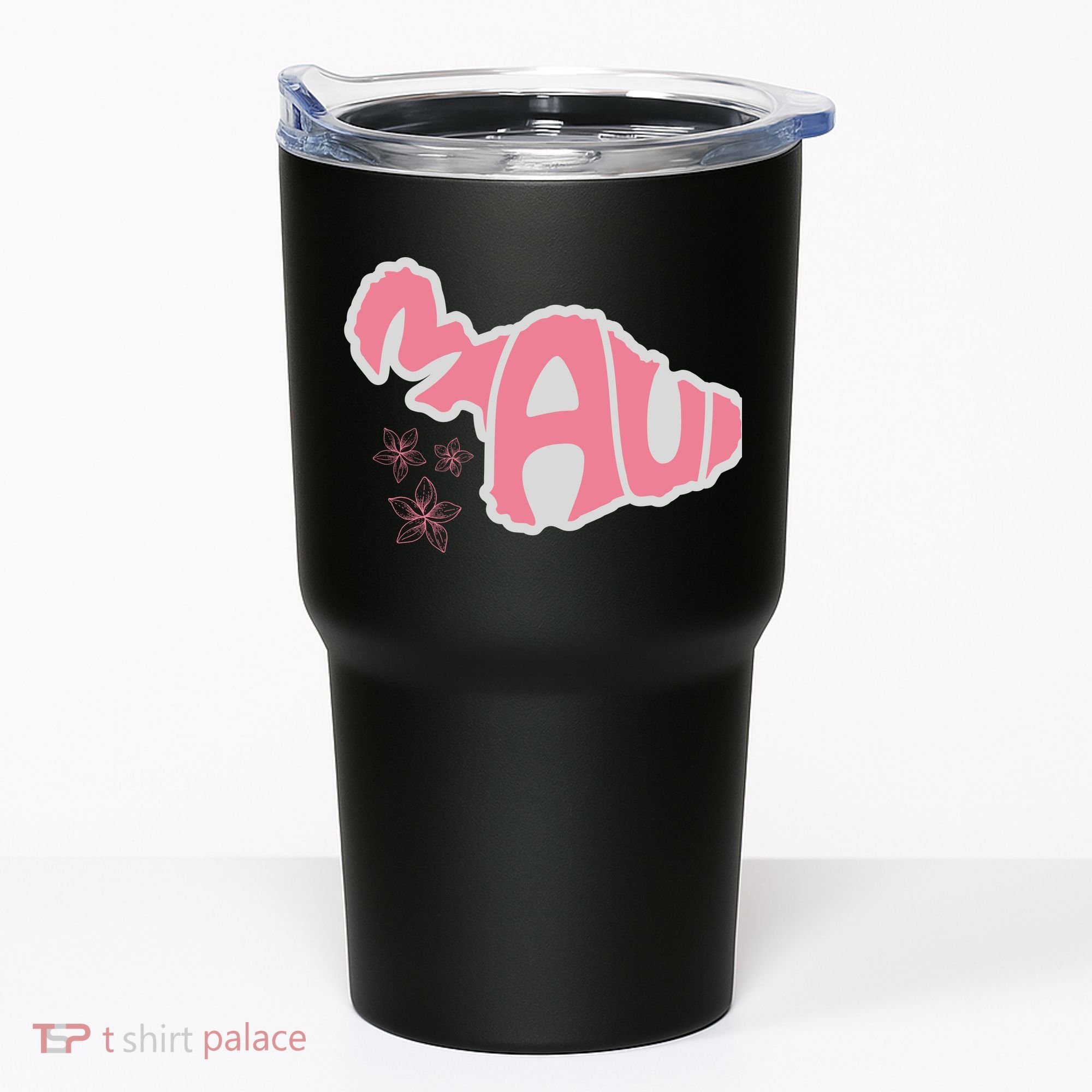 Maui Hawaii Floral Tumbler