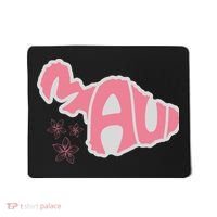 Maui Hawaii Floral Mousepad thumb 0
