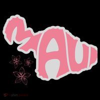 Maui Hawaii Floral Mousepad thumb 1