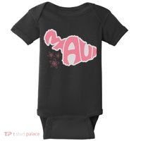 Maui Hawaii Floral Baby Bodysuit thumb 0