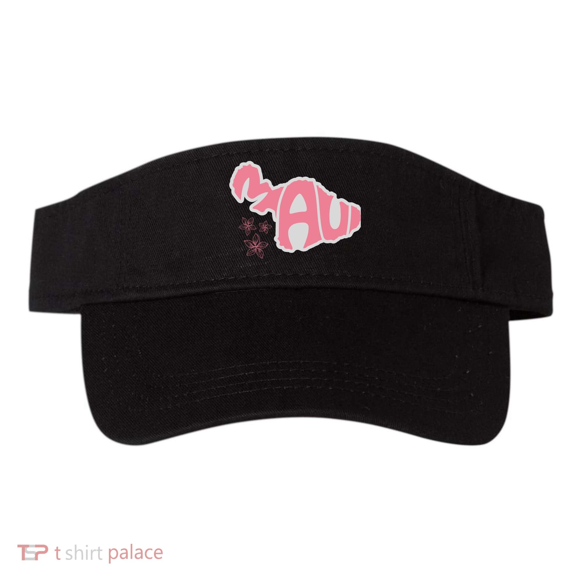 Maui Hawaii Floral Visor