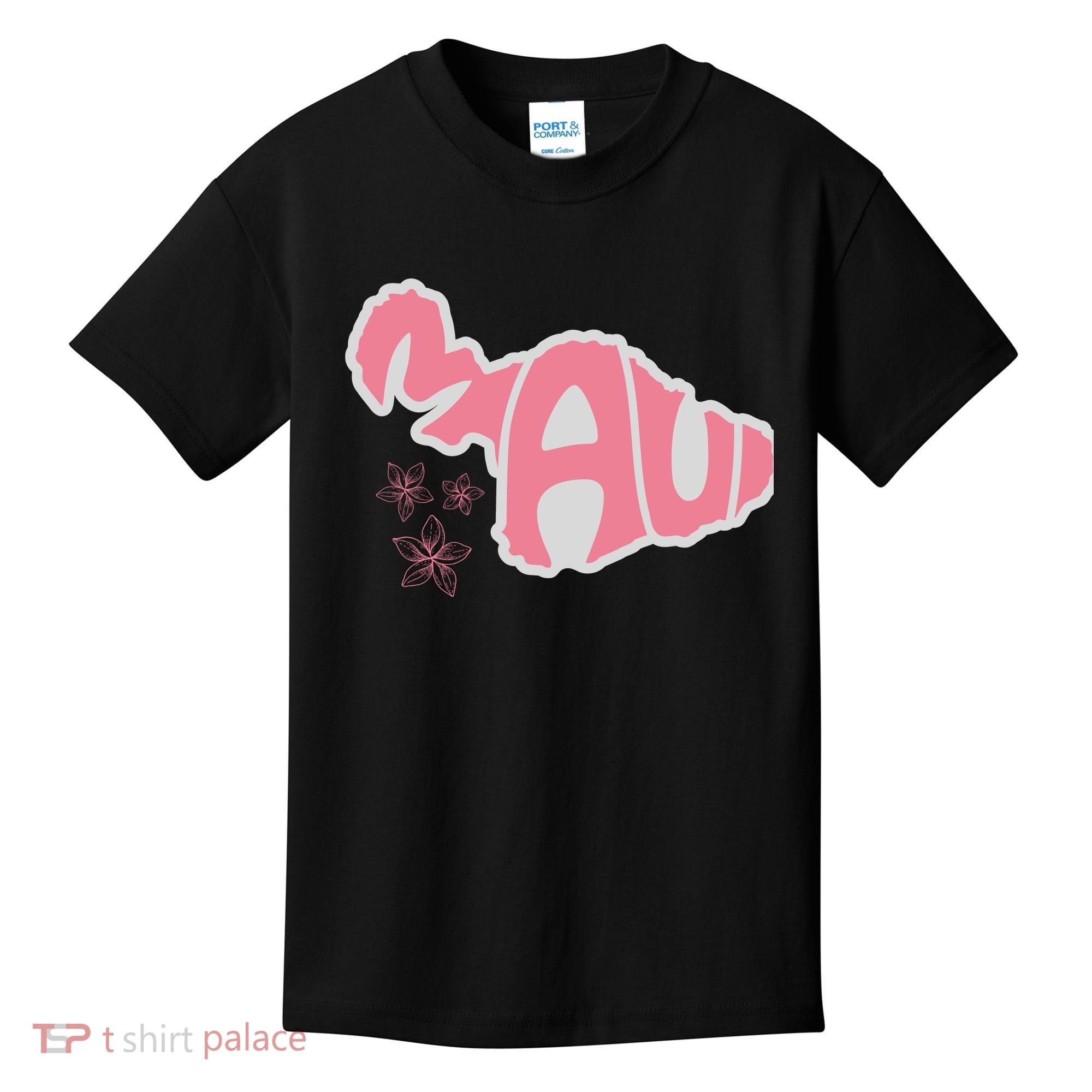 Maui Hawaii Floral Kids T-Shirt