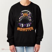 Momster Halloween Gift For Mom Women's Sweatshirt thumb 0