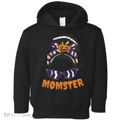 Momster Halloween Gift For Mom Toddler Hoodie