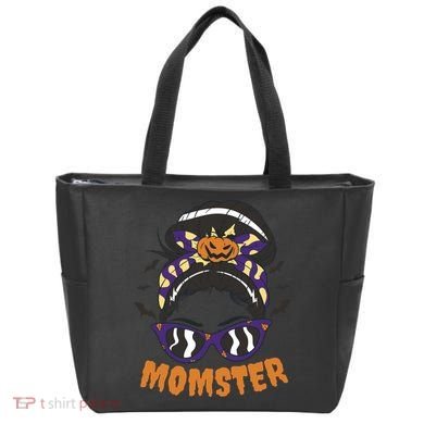 Momster Halloween Gift For Mom Tote Bag