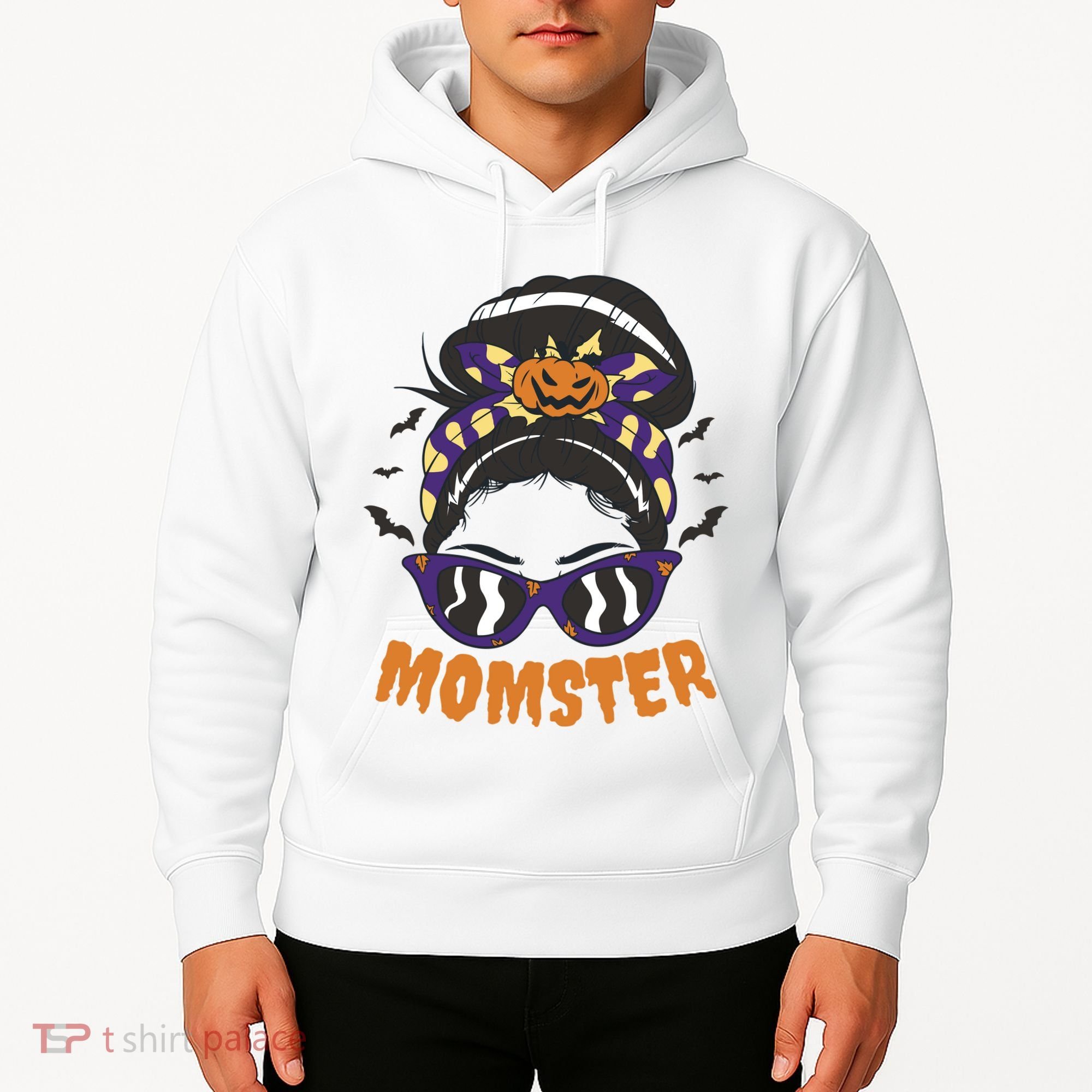 Momster Halloween Gift For Mom Hoodie