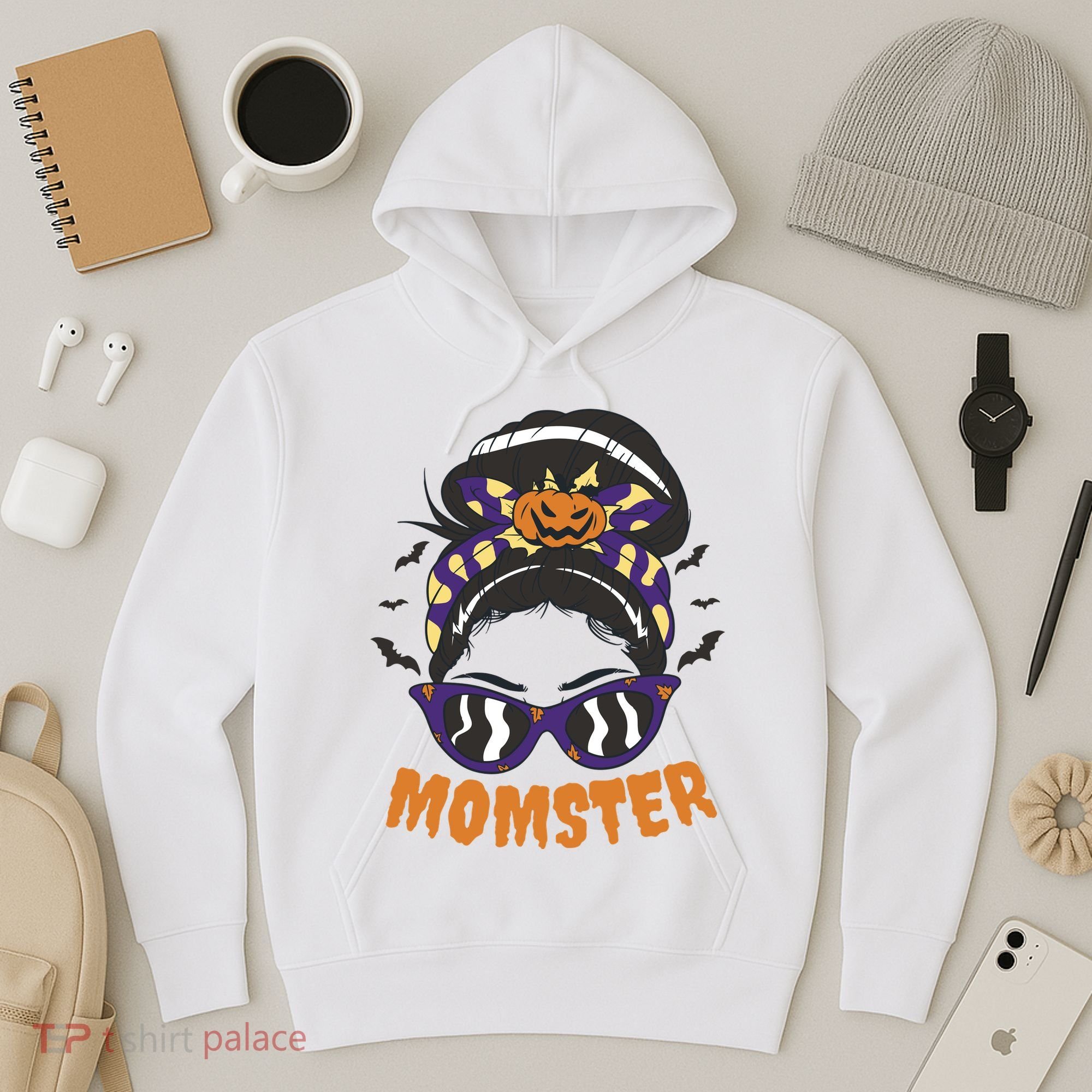 Momster Halloween Gift For Mom Hoodie