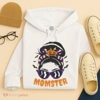 Momster Halloween Gift For Mom Hoodie thumb 4