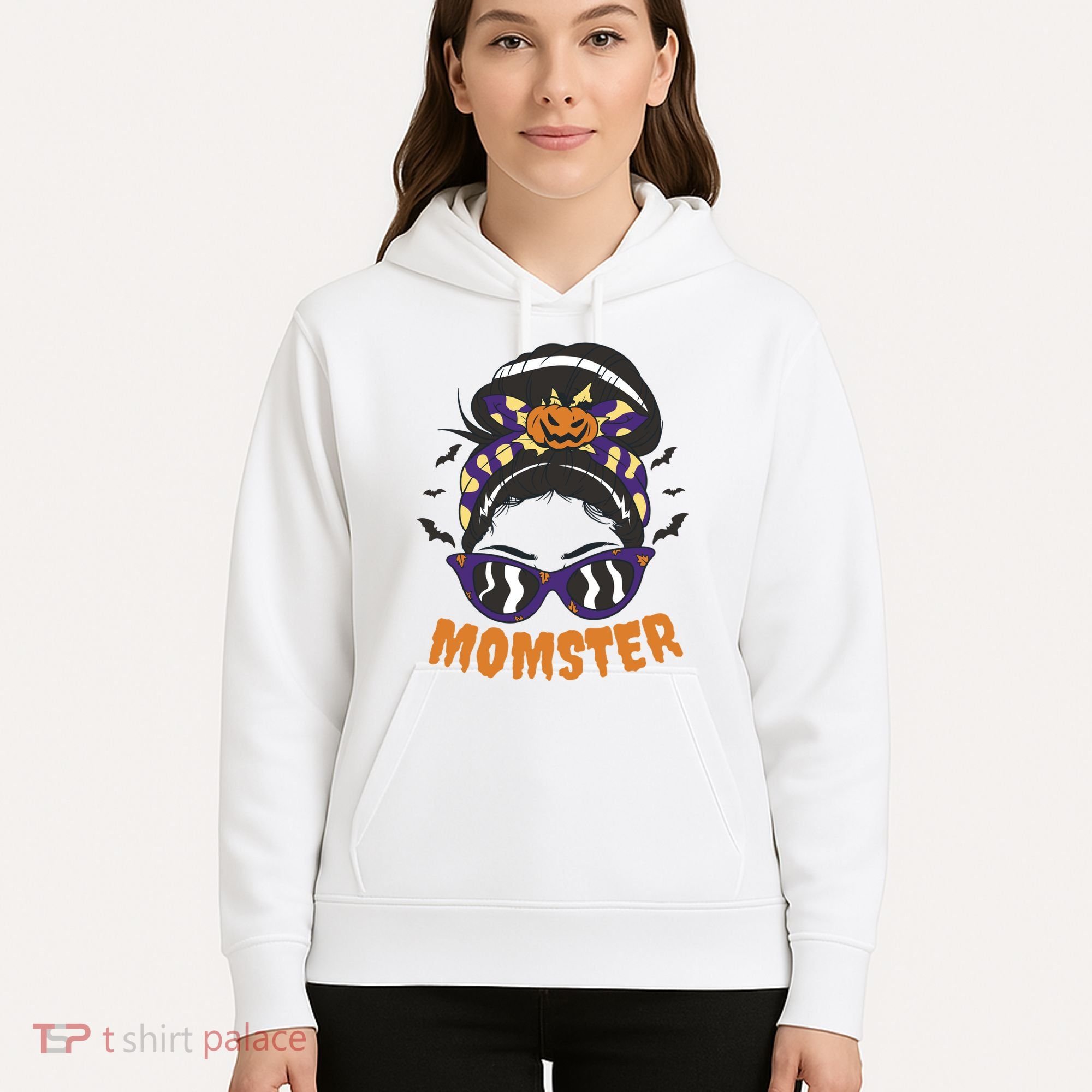 Momster Halloween Gift For Mom Hoodie