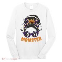 Momster Halloween Gift For Mom Long Sleeve Shirt thumb 0