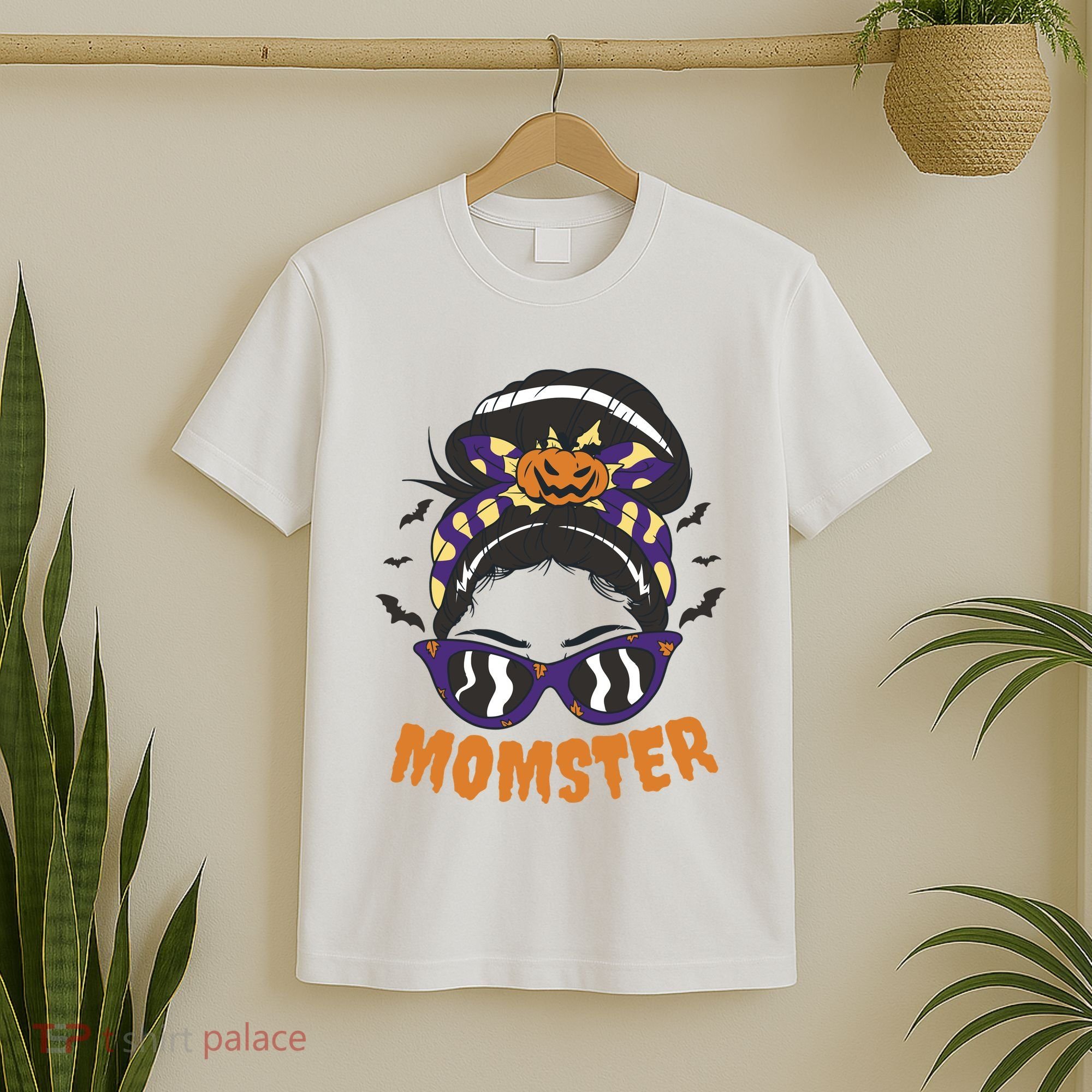 Momster Halloween Gift For Mom T-Shirt