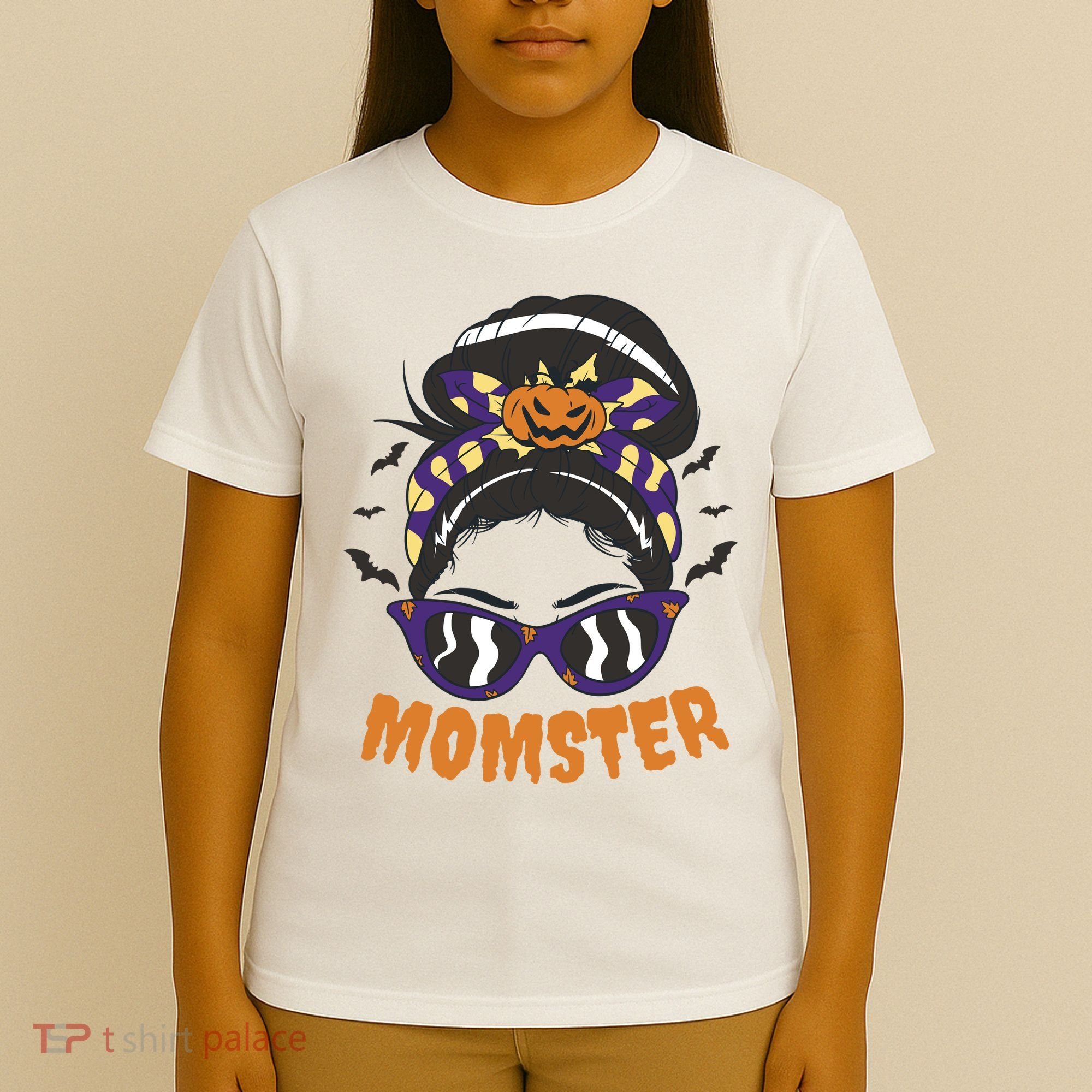 Momster Halloween Gift For Mom T-Shirt