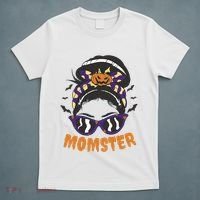 Momster Halloween Gift For Mom T-Shirt thumb 5