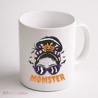 Momster Halloween Gift For Mom Coffee Mug thumb 1