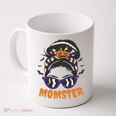 Momster Halloween Gift For Mom Coffee Mug