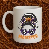 Momster Halloween Gift For Mom Coffee Mug thumb 2