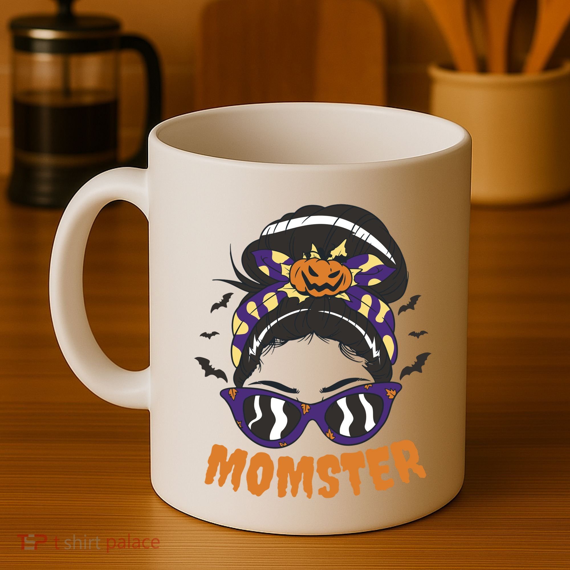Momster Halloween Gift For Mom Coffee Mug