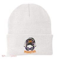 Momster Halloween Gift For Mom Beanie thumb 0