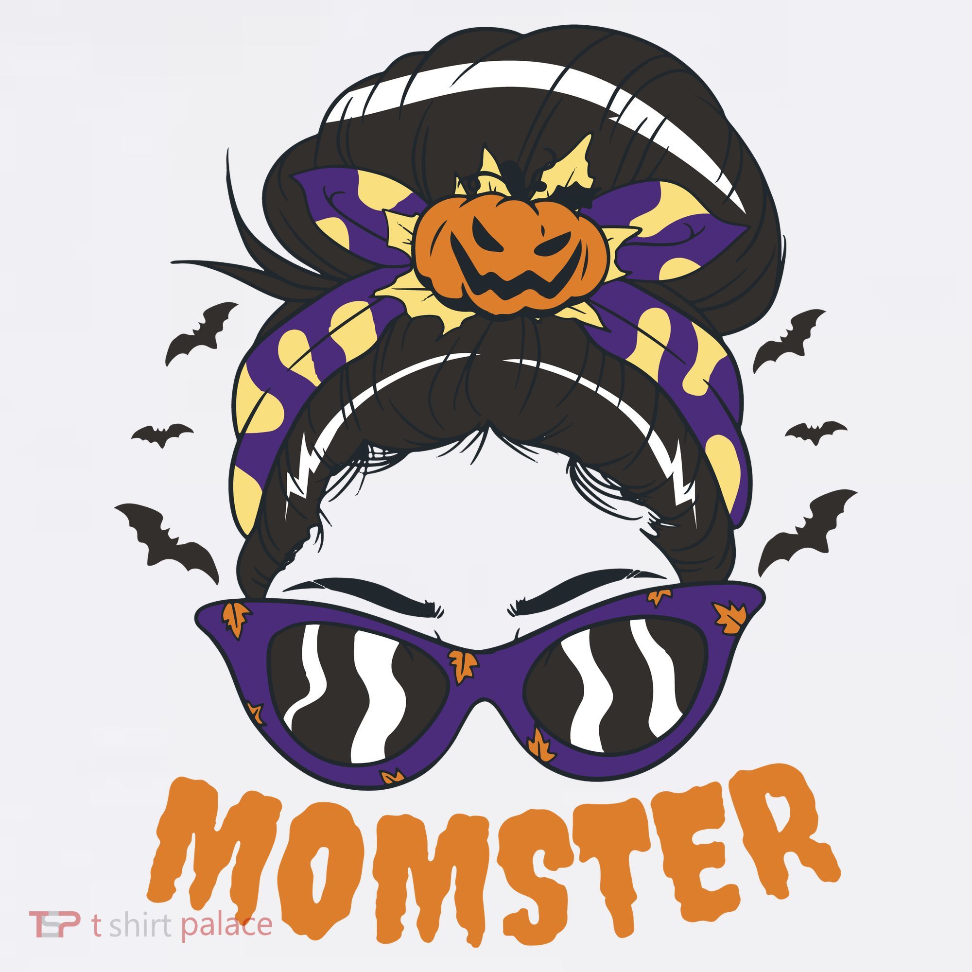 Momster Halloween Gift For Mom Women's Hoodie