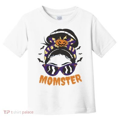 Momster Halloween Gift For Mom Toddler T-Shirt