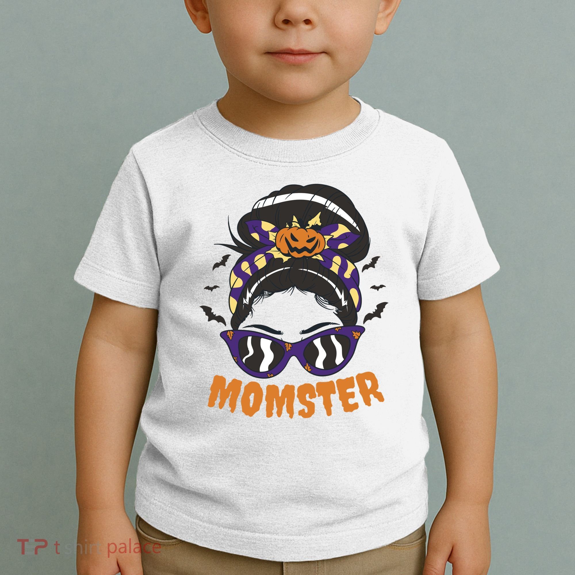 Momster Halloween Gift For Mom Toddler T-Shirt