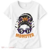 Momster Halloween Gift For Mom Women's T-Shirt thumb 0