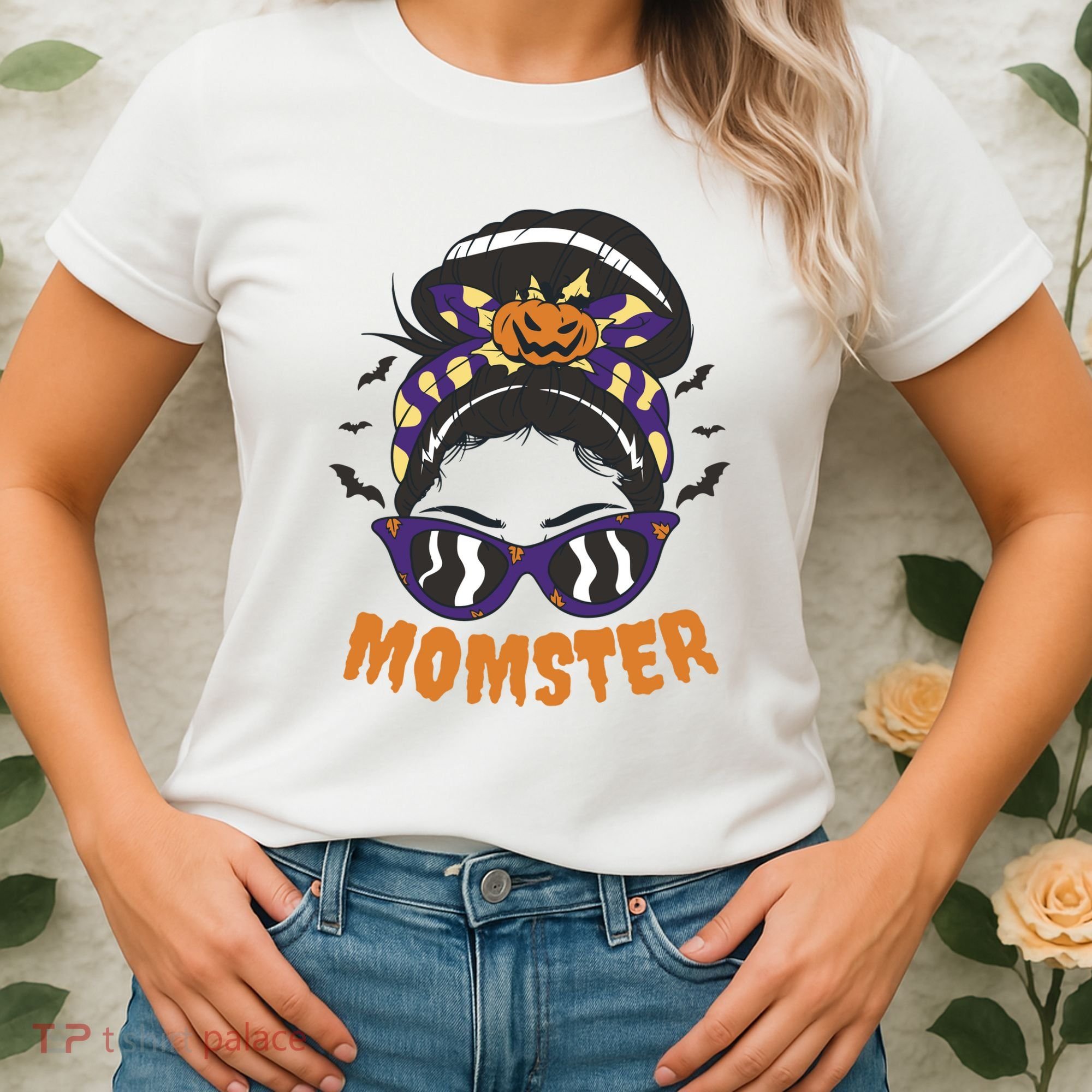 Momster Halloween Gift For Mom Women's T-Shirt