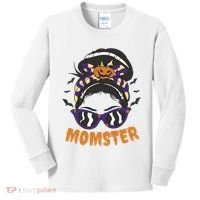 Momster Halloween Gift For Mom Kids Long Sleeve Shirt thumb 0