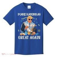 Make Hanukkah Great Again Trump Jewish Ugly Chanukah Sweater Kids T-Shirt thumb 0