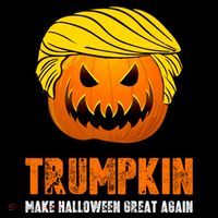 Make Halloween Great Again Trumpkin Cool Gift Bucket Hat thumb 4