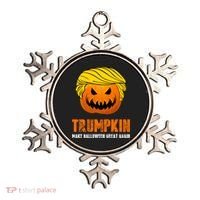 Make Halloween Great Again Trumpkin Cool Gift Ornament thumb 0