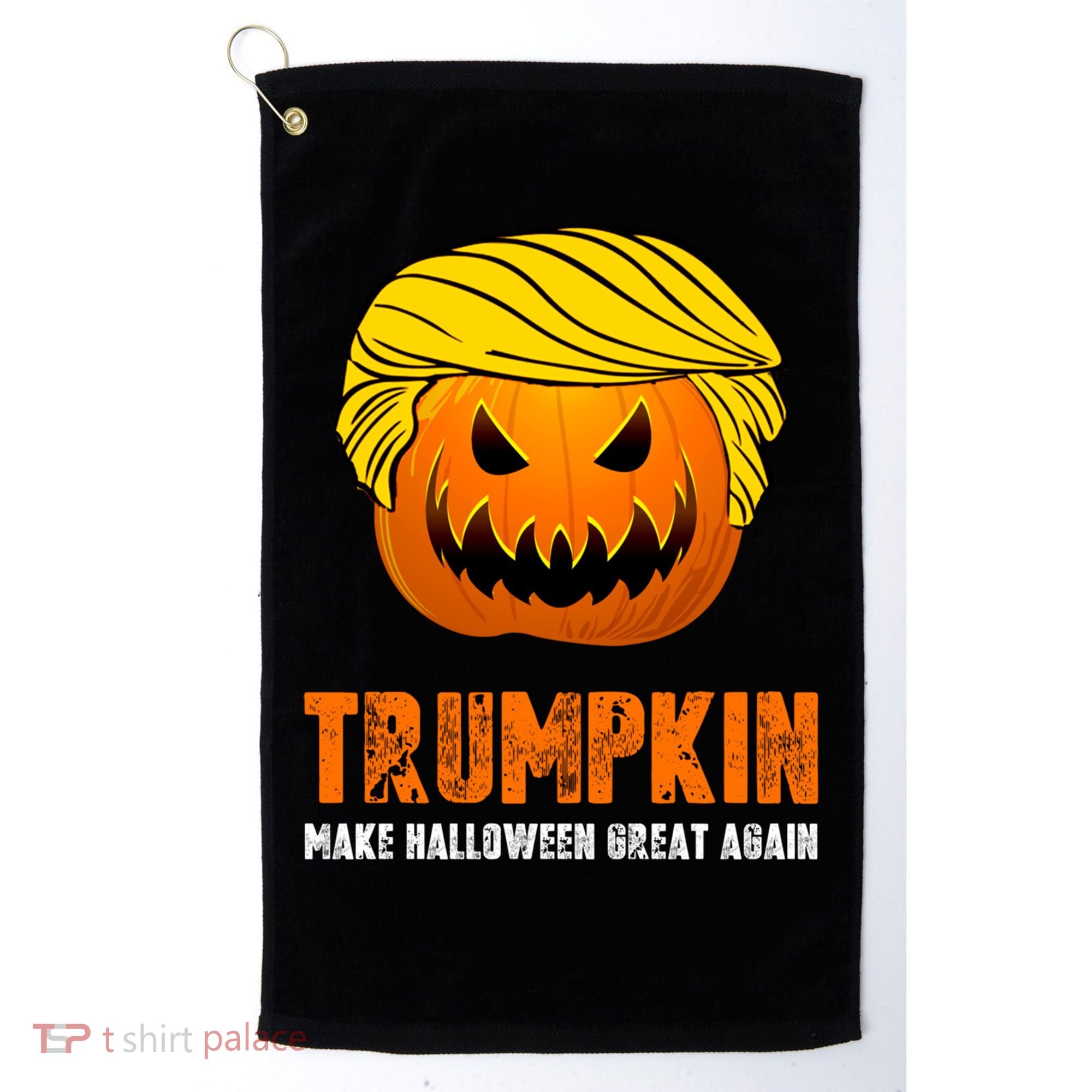 Make Halloween Great Again Trumpkin Cool Gift Golf Towel