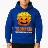 Make Halloween Great Again Trumpkin Cool Gift Hoodie thumb 2