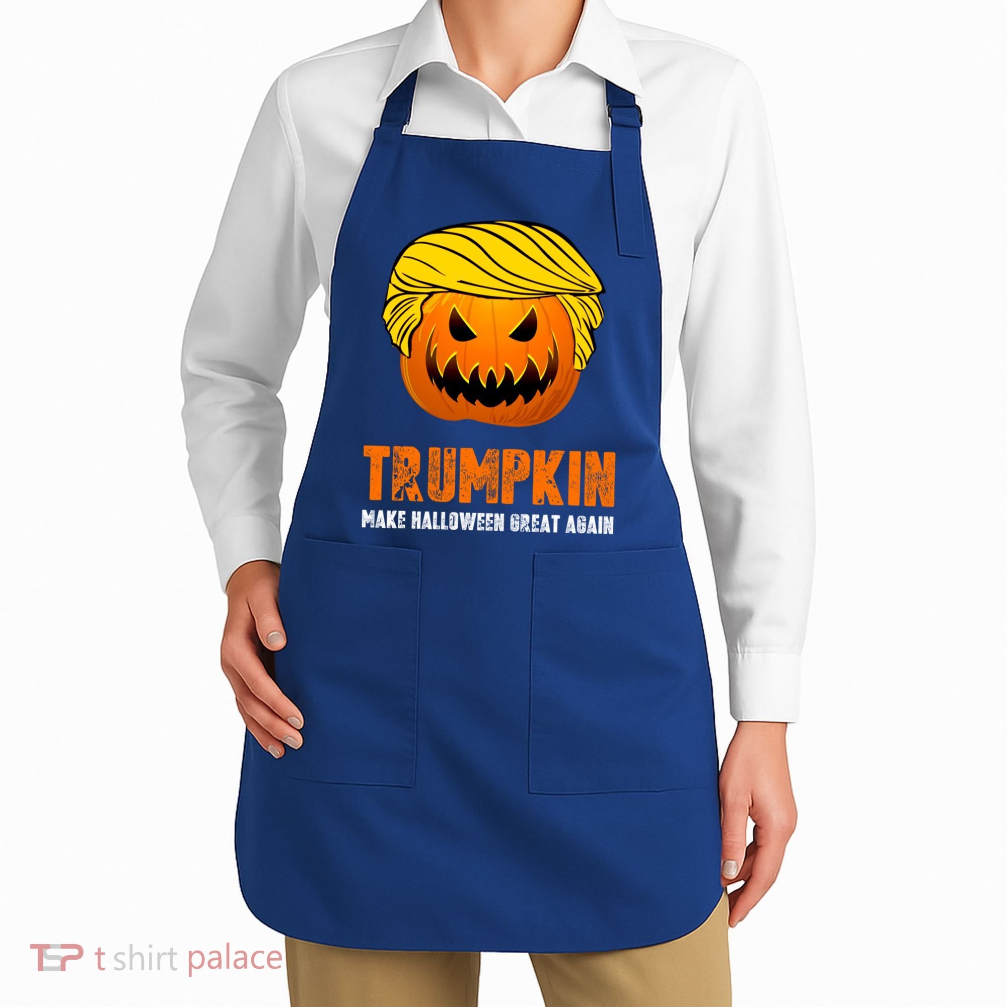 Make Halloween Great Again Trumpkin Cool Gift Apron