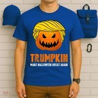 Make Halloween Great Again Trumpkin Cool Gift T-Shirt thumb 6