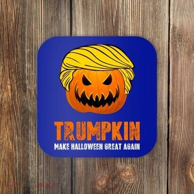 Make Halloween Great Again Trumpkin Cool Gift Coaster