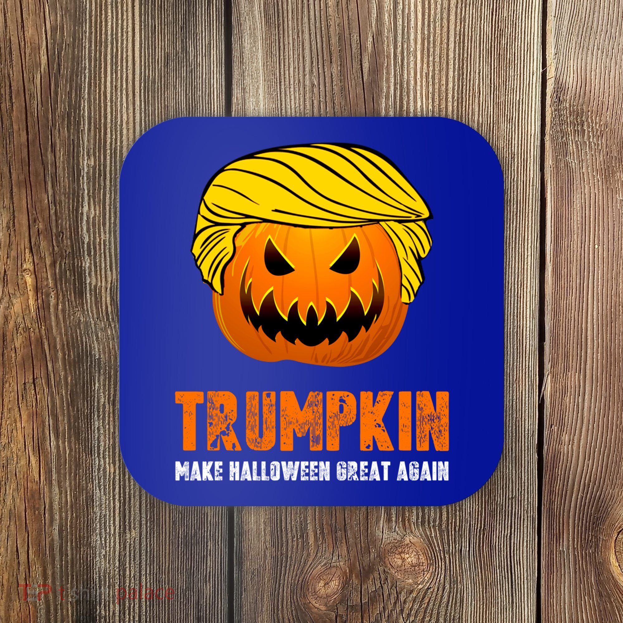 Make Halloween Great Again Trumpkin Cool Gift Coaster