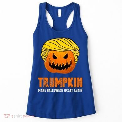 Make Halloween Great Again Trumpkin Cool Gift Women's Tank Top