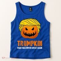 Make Halloween Great Again Trumpkin Cool Gift Tank Top thumb 2