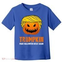 Make Halloween Great Again Trumpkin Cool Gift Toddler T-Shirt thumb 0