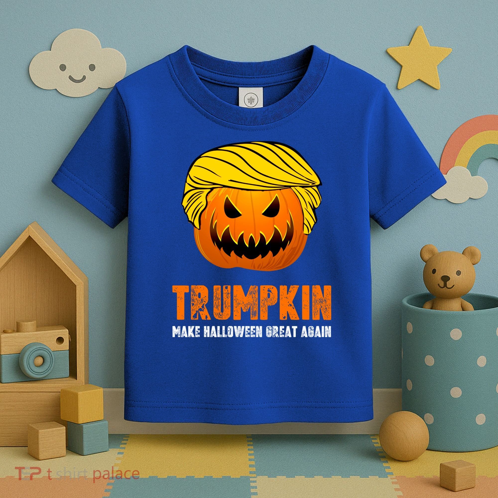 Make Halloween Great Again Trumpkin Cool Gift Toddler T-Shirt