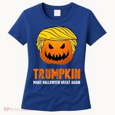 Make Halloween Great Again Trumpkin Cool Gift Women's T-Shirt