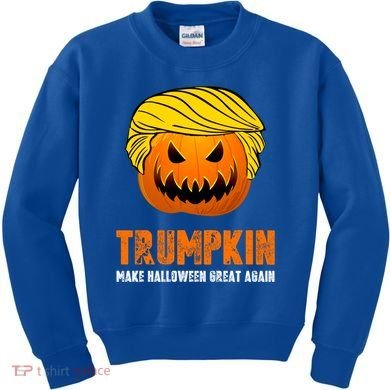 Make Halloween Great Again Trumpkin Cool Gift Kids Sweatshirt