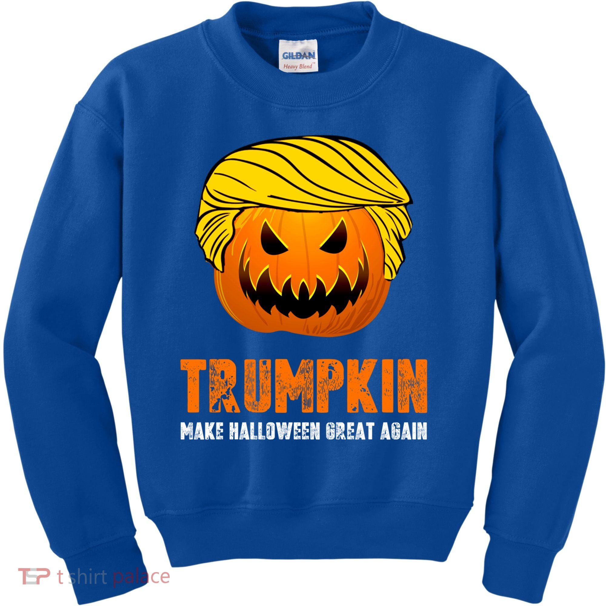 Make Halloween Great Again Trumpkin Cool Gift Kids Sweatshirt