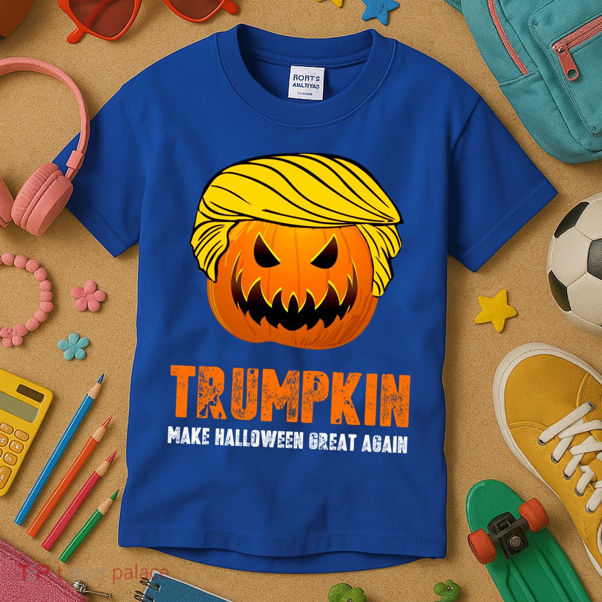 Make Halloween Great Again Trumpkin Cool Gift Kids T-Shirt