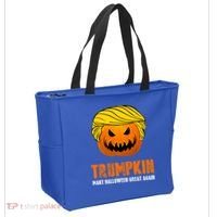 Make Halloween Great Again Trumpkin Cool Gift Tote Bag thumb 2